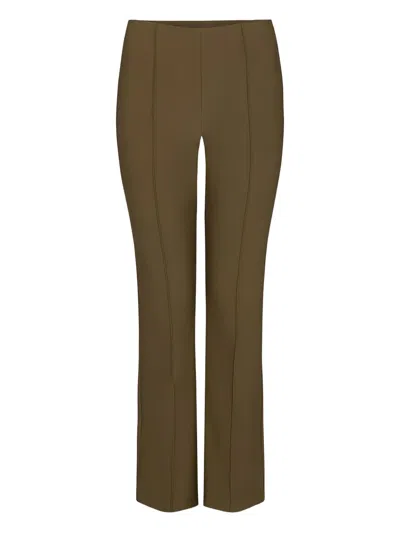Vince Flared Trousers In Brown