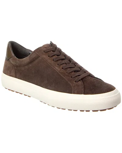 Vince Flash Suede Sneaker In Brown