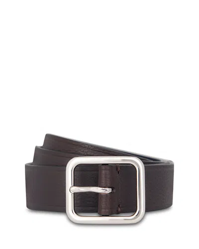 VINCE MEN'S FLAT PEBBLE BELT