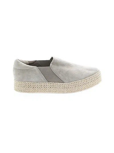 Pre-owned Vince Flats In Brown