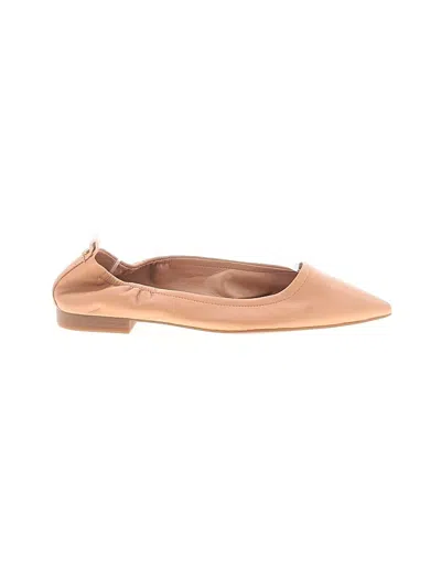 Pre-owned Vince Flats In Tan
