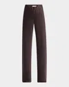 Vince Fluid Bias-cut Crushed Satin Pants