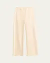 Vince Fluid Bias-cut Crushed Satin Pants In Bona