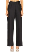 Vince Fluid Bias Pant In Black