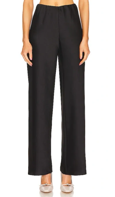 Vince Fluid Bias Pant In Black