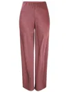 Vince Fluid Bias-cut Crushed Satin Pants In Blr Black Rose