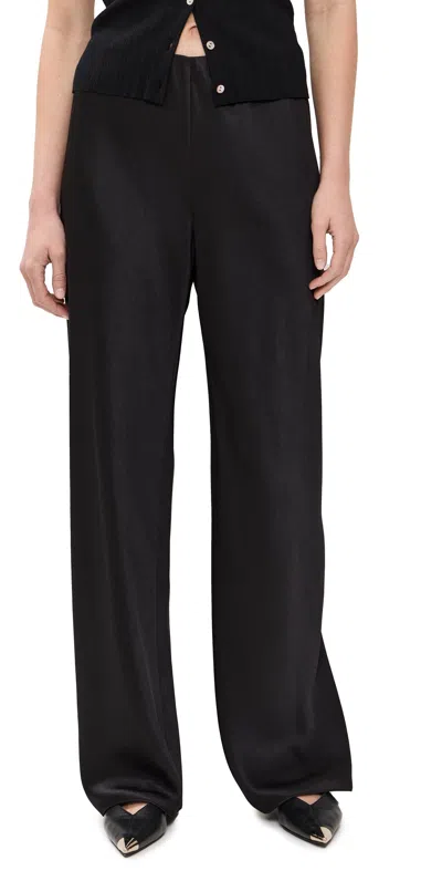 Vince Fluid Bias Pants Black