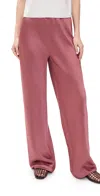 Vince Fluid Bias Pants Rose Jam