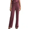 Vince Fluid Bias-cut Crushed Satin Pants