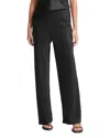 Vince Fluid Satin Bias Pant In Black