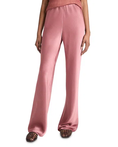 VINCE FLUID SATIN BIAS PANT