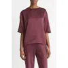Vince Fluid Satin Top