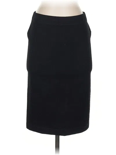 Pre-owned Vince Formal Skirt In Black
