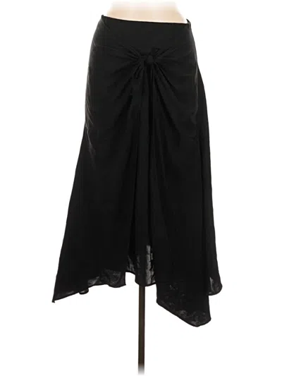 Pre-owned Vince Formal Skirt In Black