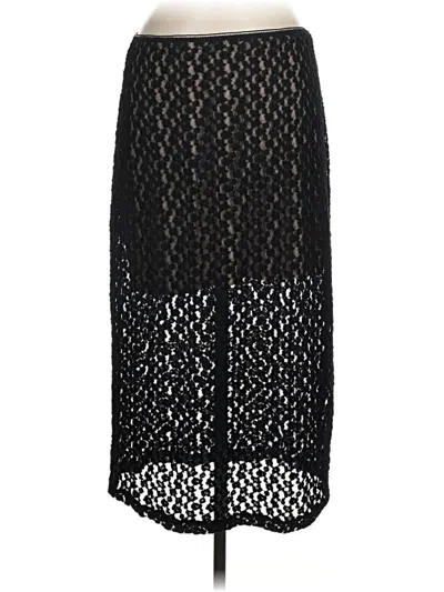 Pre-owned Vince Formal Skirt In Black