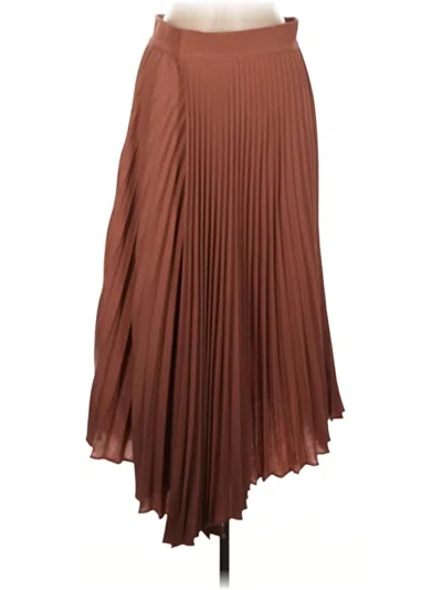 Pre-owned Vince Formal Skirt In Brown