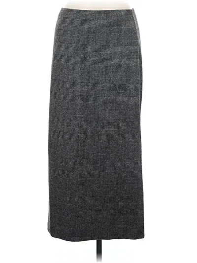 Pre-owned Vince Formal Skirt In Gray