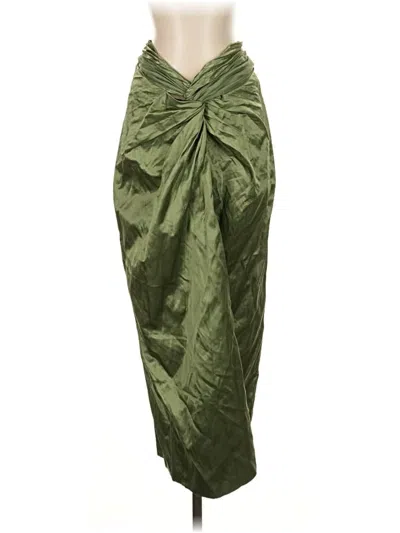 Pre-owned Vince Formal Skirt In Green