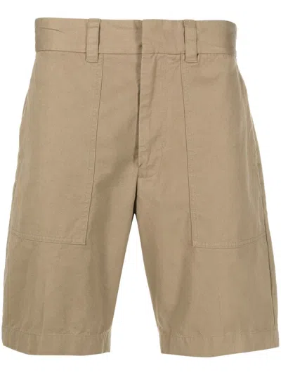 Vince Four Pocket Bermuda Shorts In Brown