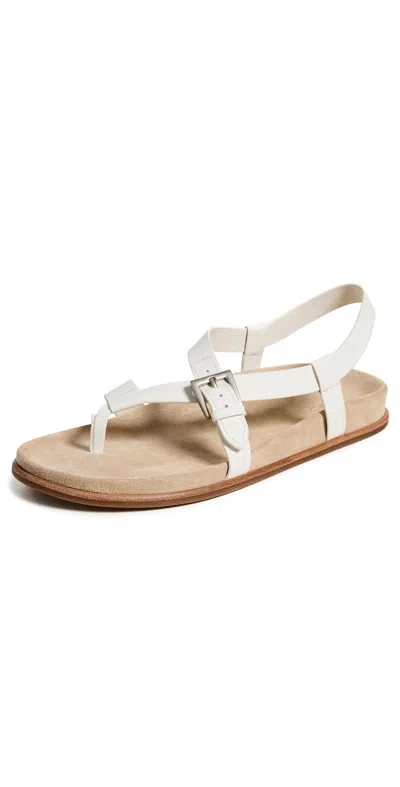 VINCE FRANCA SANDALS MILK