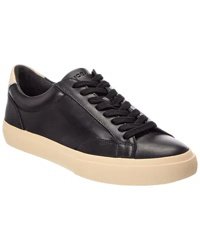 Vince Fremont Leather Sneaker In Animal Print