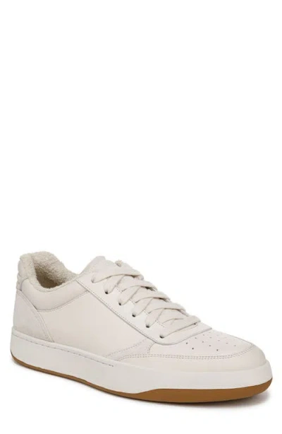 Vince Fresco Court Sneaker In Pebble White