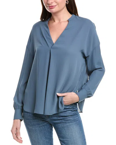 VINCE VINCE FRONT PLEAT BLOUSE