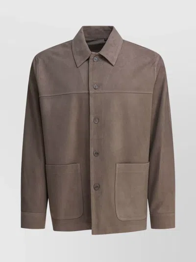 VINCE FRONT POCKETS LONG SLEEVES JACKETS