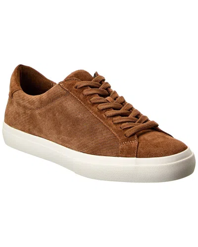 Vince Fulton Suede Sneaker In Brown
