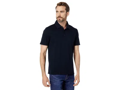 Vince Garment Dye Short Sleeve Polo In Sand