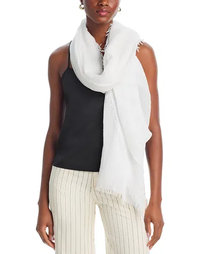 Vince Gauze Cotton Wrap In White