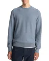Vince Geo Jacquard Sweater In Blue