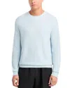 Vince Geo Jacquard Sweater In Blue