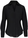 Vince Georgette-hemd In Schwarz
