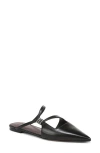 Vince Gilia Pointed Toe Flat In Black