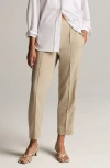 Vince Grace Side Stripe Pull On Pants In Brown
