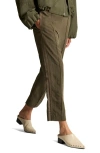 Vince Grace Side Stripe Pull On Pants In Green