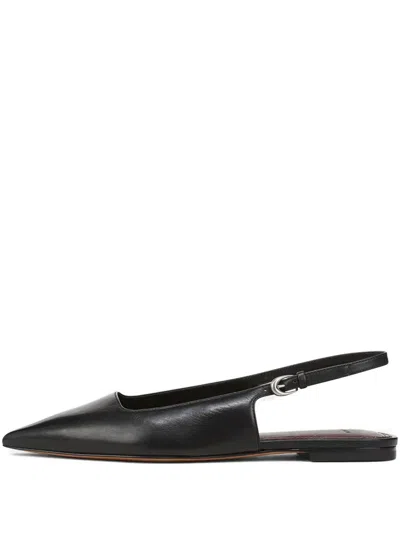 VINCE GRACY POINTED SLINGBACK FLAT PUMPS