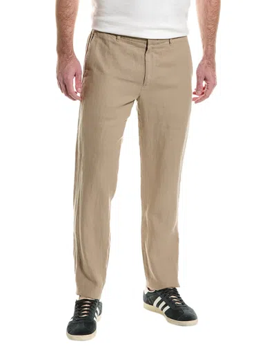 Vince Griffith Lightweight Hemp Pant In Brown