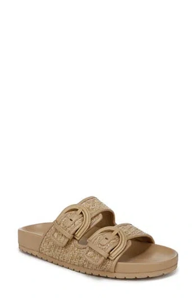 Vince Griffith Slide Sandal In Natural