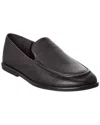 Vince Hann Leather Loafer In Black