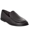 Vince Hann Leather Loafer In Black