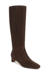 Vince Harlan Suede Knee-high Boots In Brown