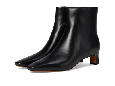 Vince Harlan Zip Short Boots In Black