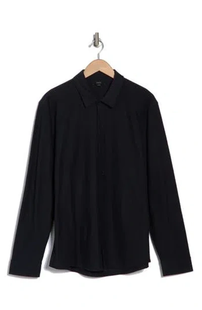 Vince Heavy Slub Button-up Shirt In Coastal