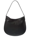 Vince Helena Leather Hobo In Black
