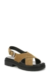Vince Helena Slingback Sandal In Olive Wood