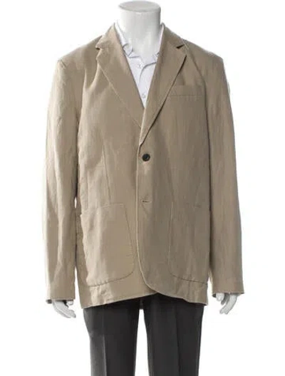 Pre-owned Vince Hemp Blazer W/ Tags In Neutral