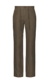 Vince Hemp Drawstring Pants In Brown