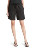 Vince Hemp Pull-on Short In Black In Black